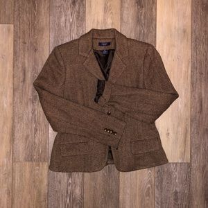 Chaps Brown Small Blazer